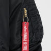 ALPHA INDUSTRIES MA-1 ZH Back EMB | Pastel Grey