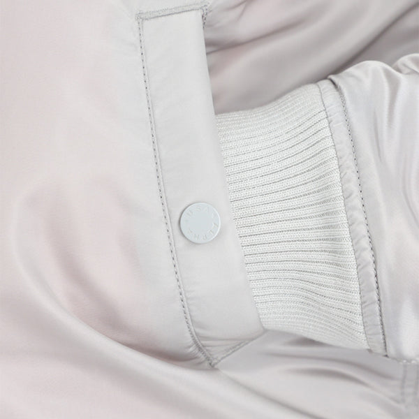 ALPHA INDUSTRIES MA-1 ZH Back EMB | Pastel Grey