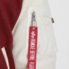 ❌ SALE ❌ ALPHA INDUSTRIES Varsity Air Force Jacket | Burgundy