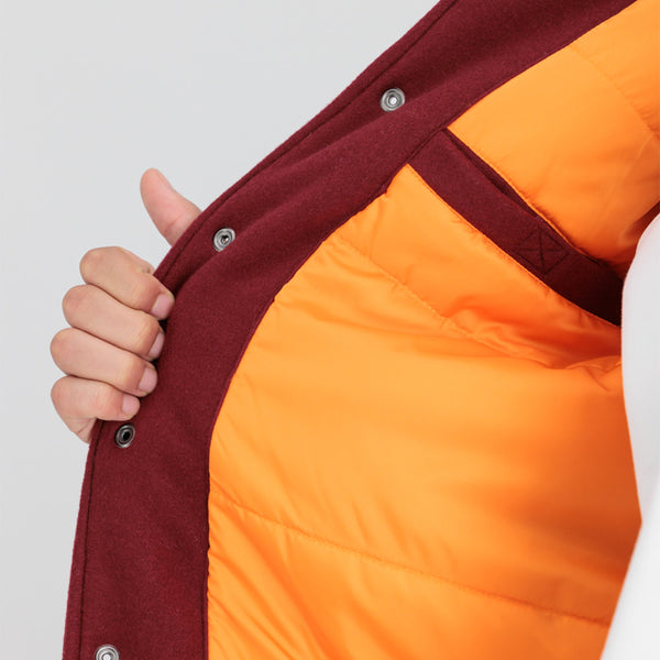 ❌ SALE ❌ ALPHA INDUSTRIES Varsity Air Force Jacket | Burgundy