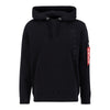 ❌ SALE ❌ ALPHA INDUSTRIES EMB Hoody | Black