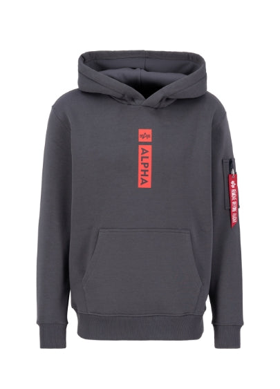 ALPHA INDUSTRIES PP Hoody | Vintage Grey