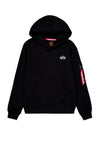 ALPHA INDUSTRIES Signature BP Hoodie | Black