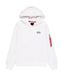 ALPHA INDUSTRIES Signature BP Hoodie | White