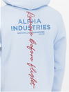 ALPHA INDUSTRIES Signature BP Hoodie | Artic Blue