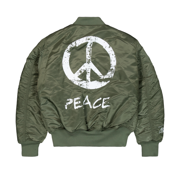 ALPHA INDUSTRIES MA-1 Peace | Sage Green