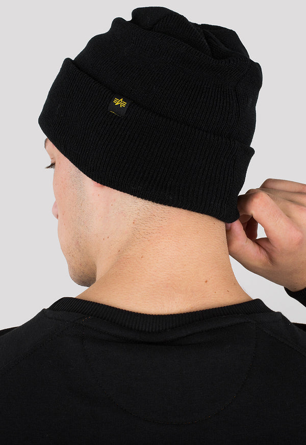 ALPHA INDUSTRIES X-Fit Beanie | Black