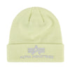 ❌ SALE ❌ ALPHA INDUSTRIES 3D Beanie | Arctic Lime