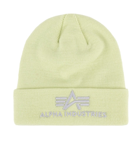 ❌ SALE ❌ ALPHA INDUSTRIES 3D Beanie | Arctic Lime