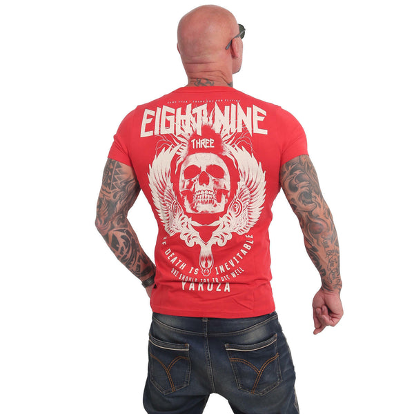 ❌ SALE ❌ YAKUZA T-Shirt "Inevitable" | Ribbon Red