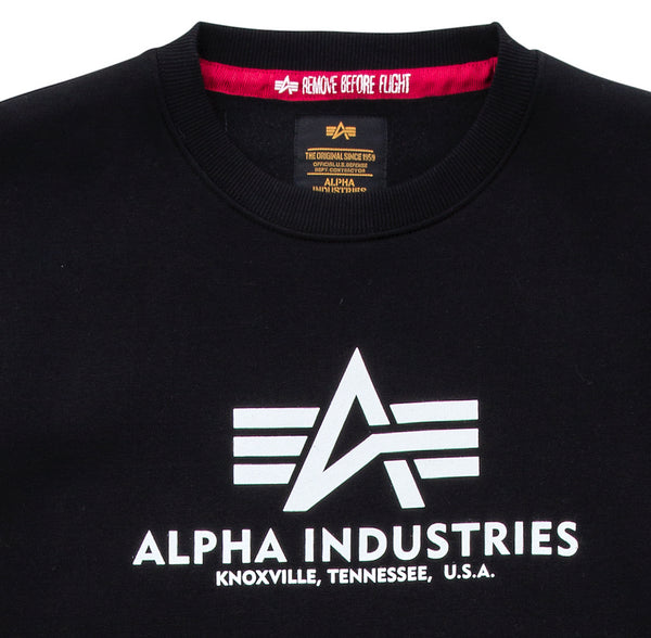 ALPHA INDUSTRIES Basic Sweat | Black