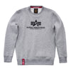 ALPHA INDUSTRIES Basic Sweatshirt | Grey Heather