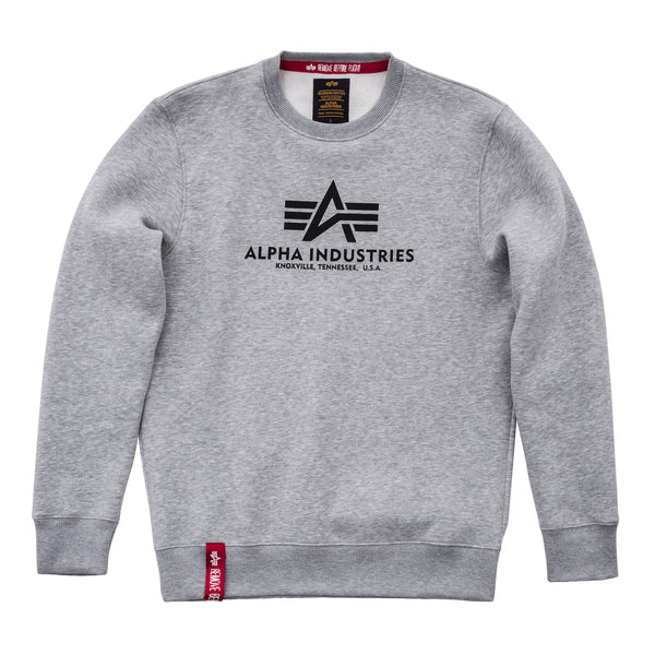 ALPHA INDUSTRIES Basic Sweatshirt | Grey Heather