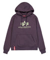 ALPHA INDUSTRIES Basic Hoodie | Plum