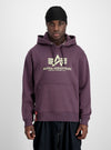 ALPHA INDUSTRIES Basic Hoodie | Plum