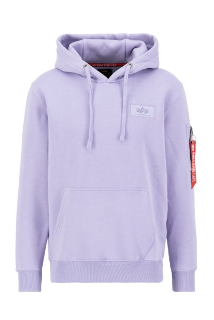 ALPHA INDUSTRIES Back Print Hoody | Pale Violet