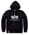 ALPHA INDUSTRIES Basic Zip Hoody | Black