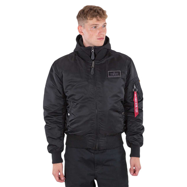 ALPHA INDUSTRIES MA-1 D-Tec | Black/Black