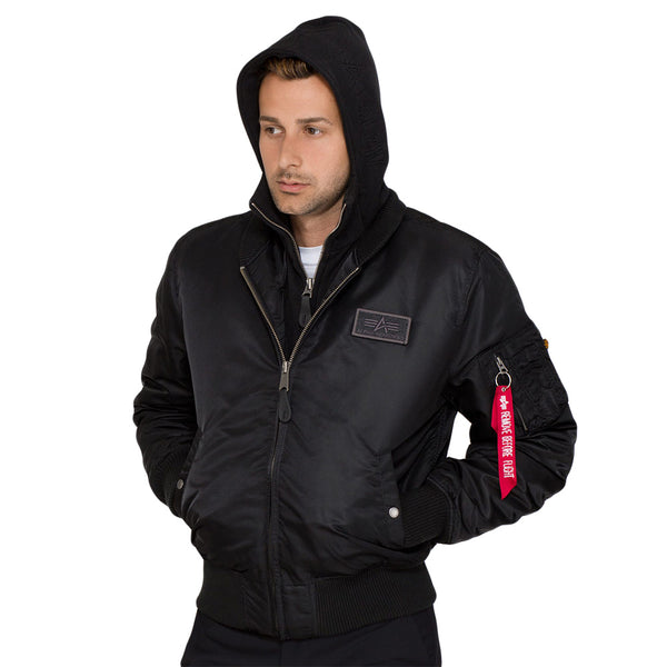 ALPHA INDUSTRIES MA-1 D-Tec | Black/Black