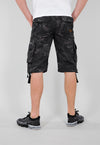 ALPHA INDUSTRIES Jet Short | Black Camo)