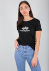 ALPHA INDUSTRIES New Basic T WMN | Black