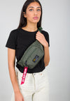 ALPHA INDUSTRIES Crew Waist Bag | Sage Green