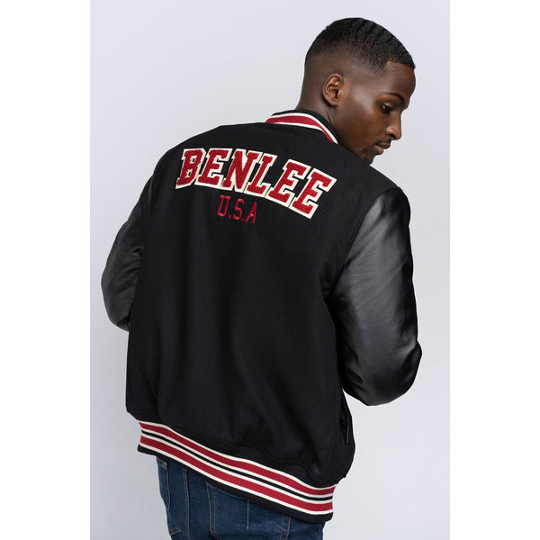 ❌ SALE ❌ BENLEE Baseballjacke "Francis" | Black