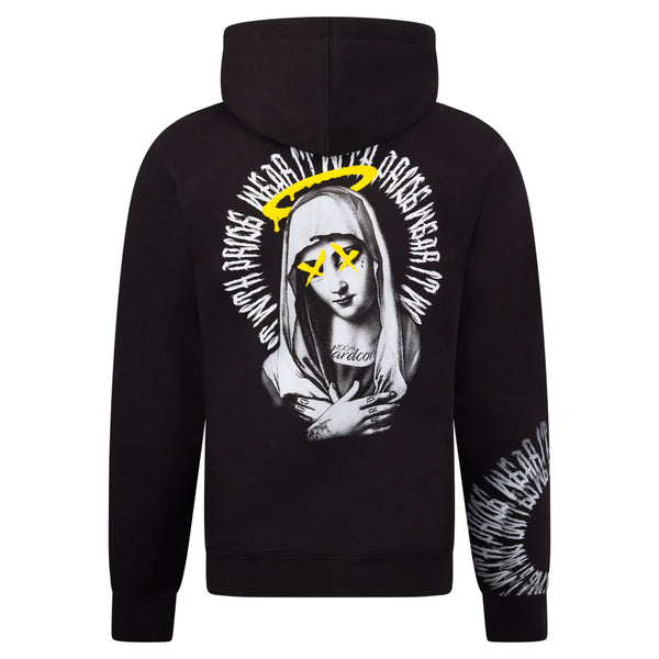 ❌ SALE ❌ 100% HARDCORE Hoodie "Maria" | Black
