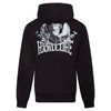 ❌ SALE ❌ 100% HARDCORE Zip Hoodie "Angel" | Black