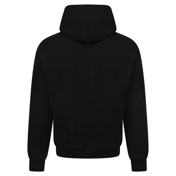 100% HARDCORE Oversized Hoodie "Faded" | Black