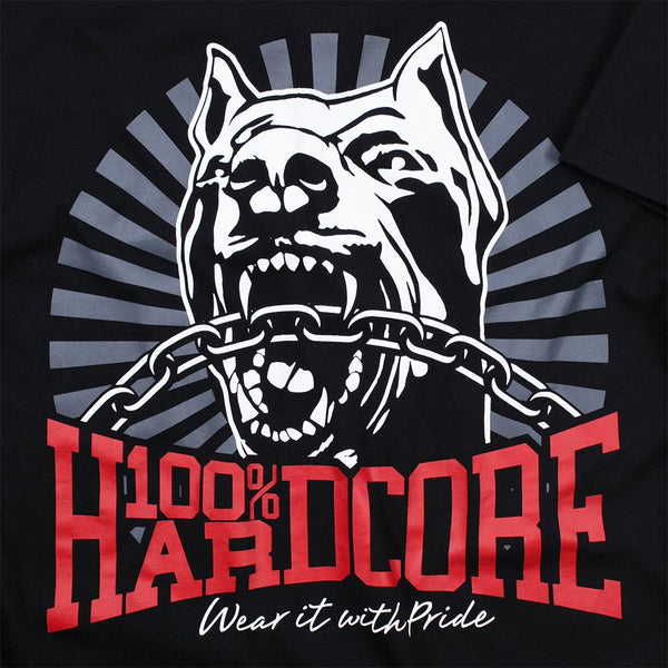 100% HARDCORE T-Shirt "Dog-1" | Black