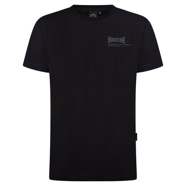 ❌ SALE ❌ 100% HARDCORE T-Shirt "Reflective" | Black