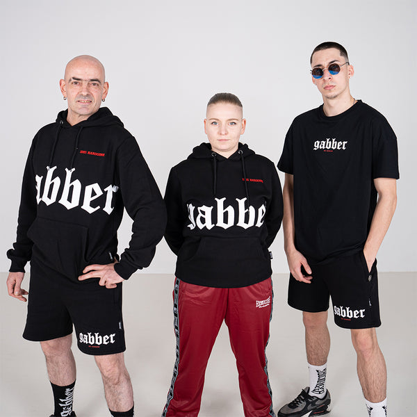 ❌ SALE ❌ 100% HARDCORE T-Shirt "Gabber Big" | Black