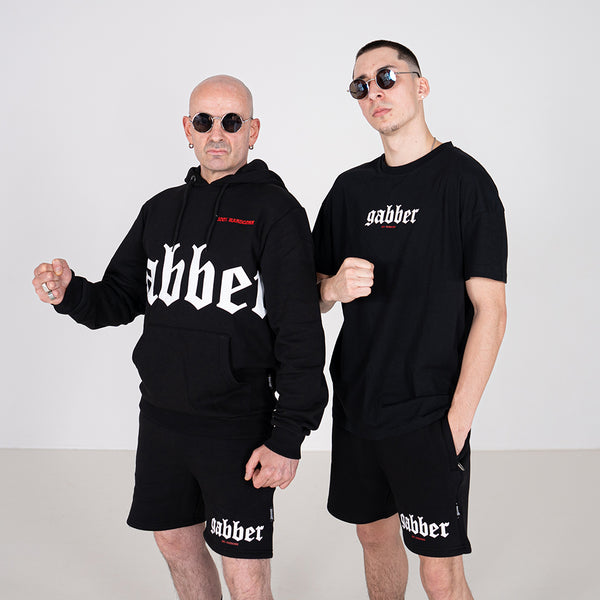 ❌ SALE ❌ 100% HARDCORE T-Shirt "Gabber Big" | Black
