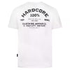 ❌ SALE ❌ 100% HARDCORE T-Shirt „Apparel“ | White