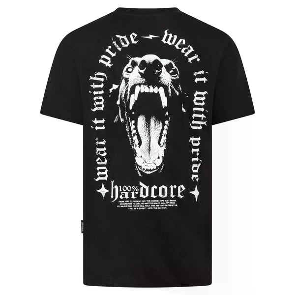 100% HARDCORE T-Shirt „Bite“ | Black