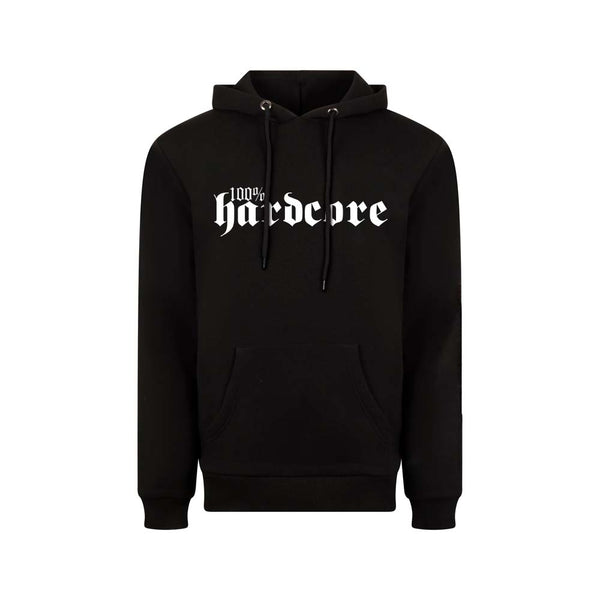 ❌ SALE ❌ 100% HARDCORE Hoodie "Millennium Logo" | Black