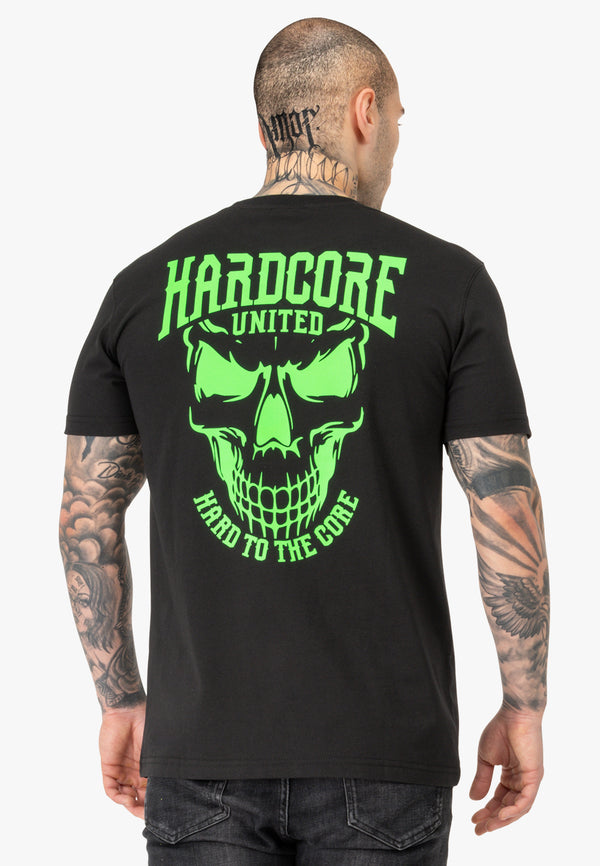 HARDCORE UNITED T-Shirt "Skully" | Black