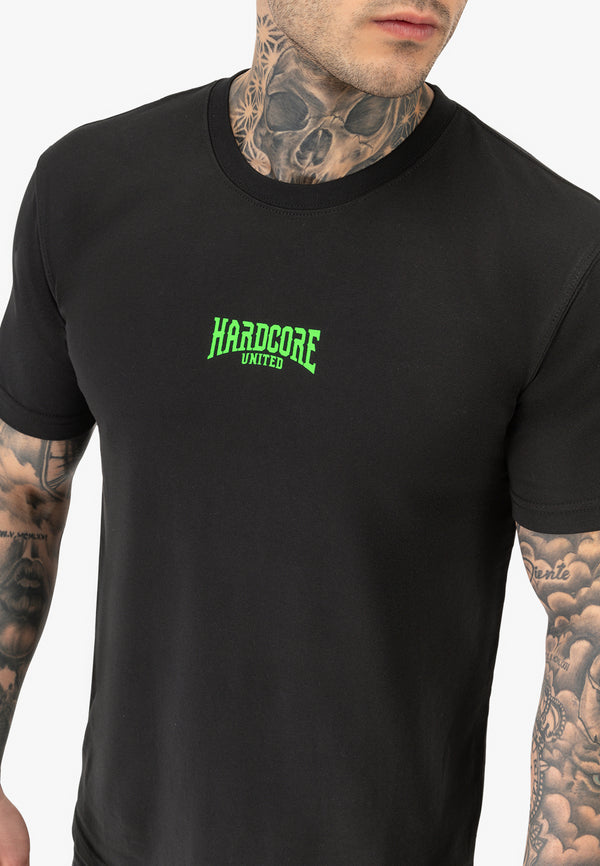 HARDCORE UNITED T-Shirt "Skully" | Black