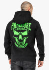 HARDCORE UNITED Hoodie "Cory" | Schwarz