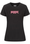 HARDCORE UNITED Ladies T-Shirt "Girly Skull" | Black