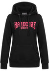 HARDCORE UNITED Ladies Hoody "Bobby" | Black