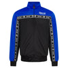 100% HARDCORE Trainingsjacke „Essential“ | Black / Bright Cobalt