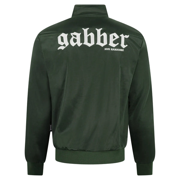 100% HARDCORE Trainingsjacke „Gabber“ | Army Green