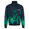 ❌ SALE ❌ 100% HARDCORE Trainingsjacke „Flame“ | Green