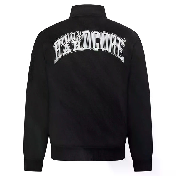 100% HARDCORE Harrington Jacke „Branded Rage“ | Black