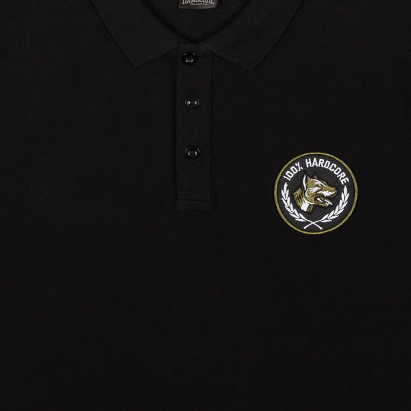 ❌ SALE ❌ 100% HARDCORE Polo "Patrole" | Black