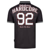 100% HARDCORE Soccer T-Shirt "92" | Black