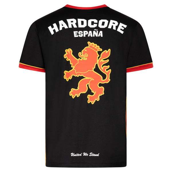 ❌ SALE ❌ 100% HARDCORE Football Shirt "España" | Black