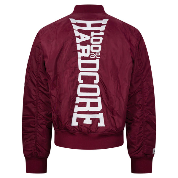 ❌ SALE ❌ 100% HARDCORE Bomberjacke "Vertical" | Red